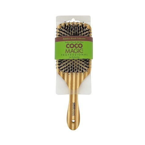 Transform Dull and Lifeless Hair with Coco Magic Bamboo Brush